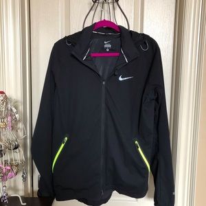 Nike black spring jacket size medium